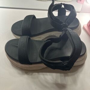 Target Black and White Women's Sandals